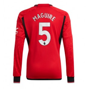 Manchester United Harry Maguire #5 Domaci Dres 2023-24 Dugim Rukavima